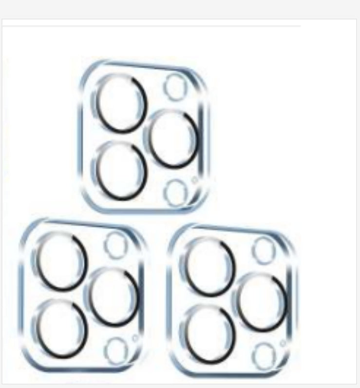 iPhone camera lens protector, tempered glass, view 11