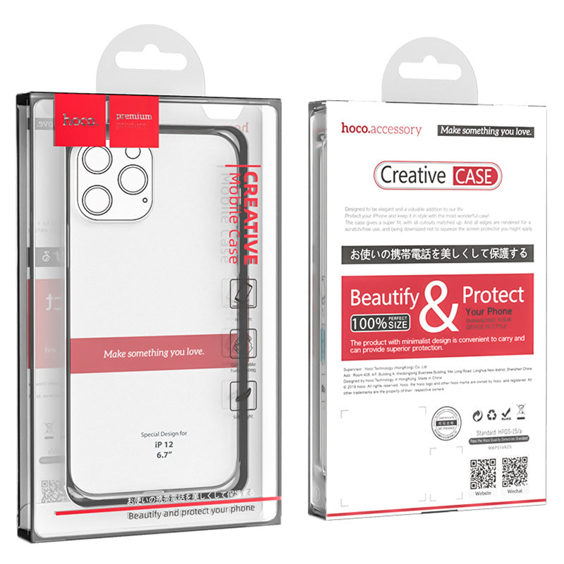 Clear TPU phone case for iPhone, view 4