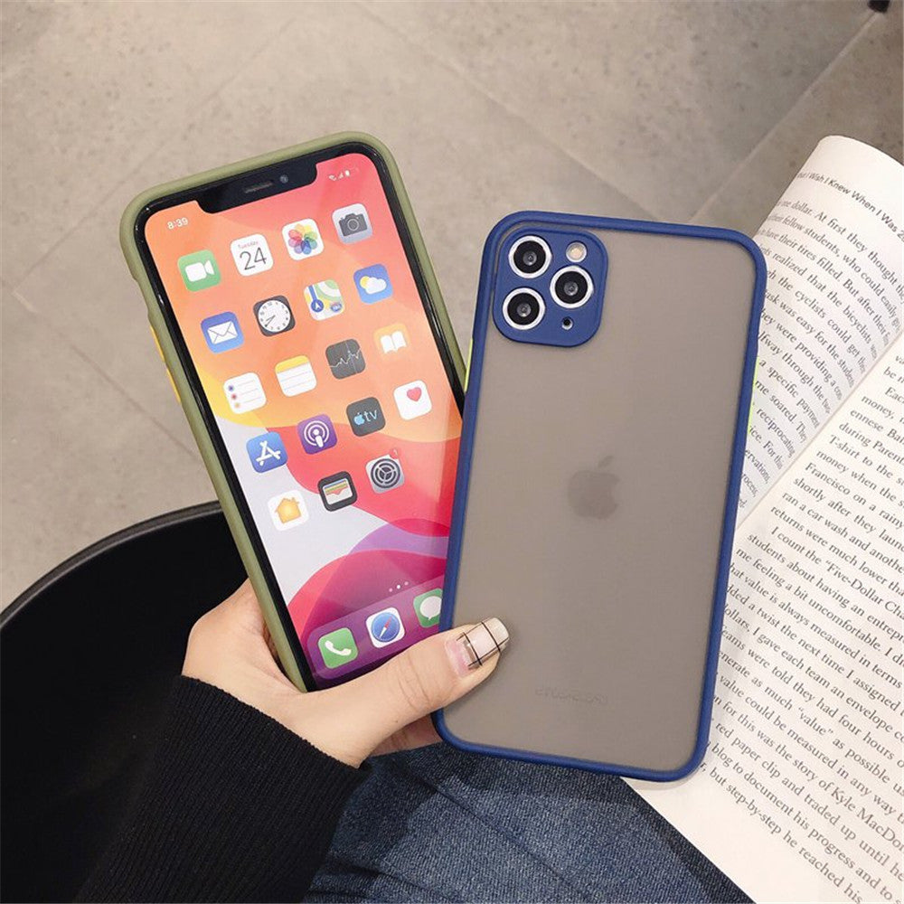 Shockproof phone case with clear back, view 4