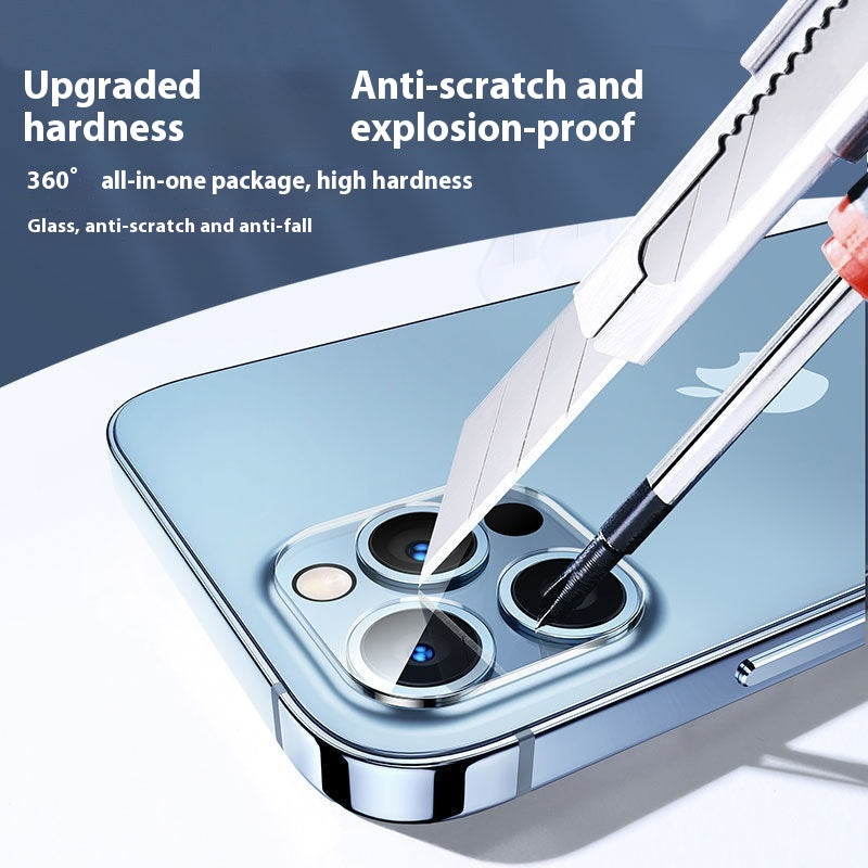 iPhone camera lens protector, tempered glass, view 6