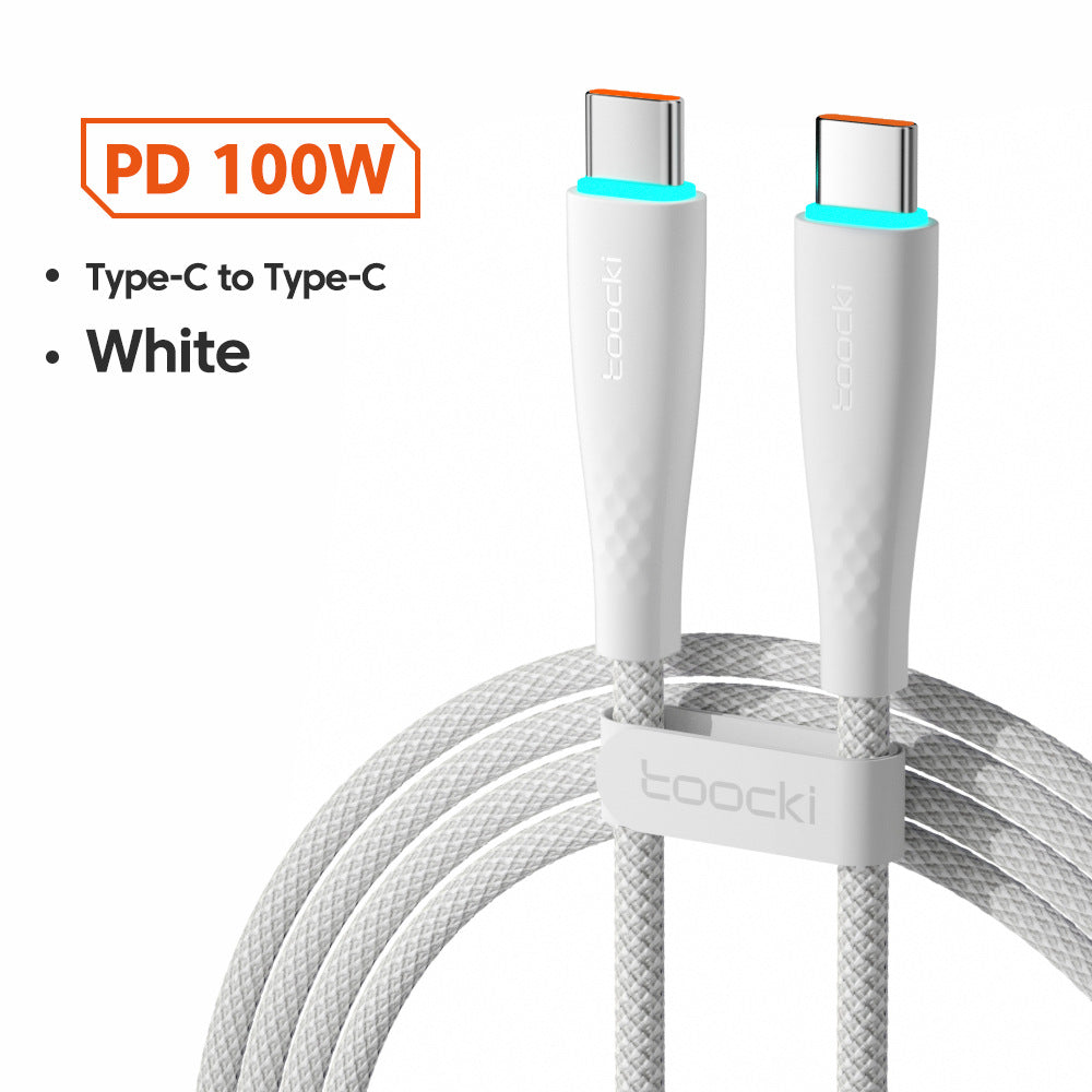 USB-C to USB-C braided fast charging cable, view 11