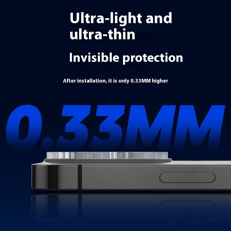 iPhone camera lens protector, tempered glass, view 10