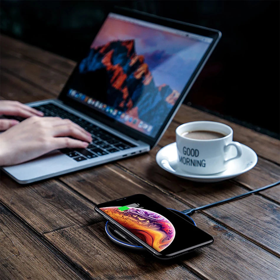 Qi wireless charging pad, view 4