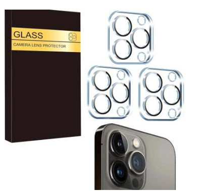 iPhone camera lens protector, tempered glass, view 12