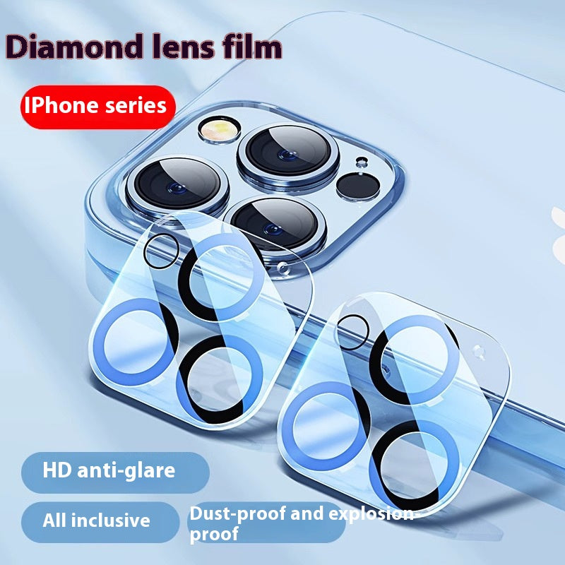 iPhone camera lens protector, tempered glass