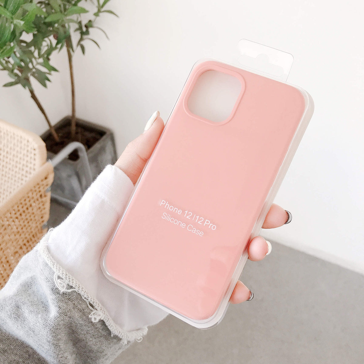 Liquid silicone case for iPhone, view 5